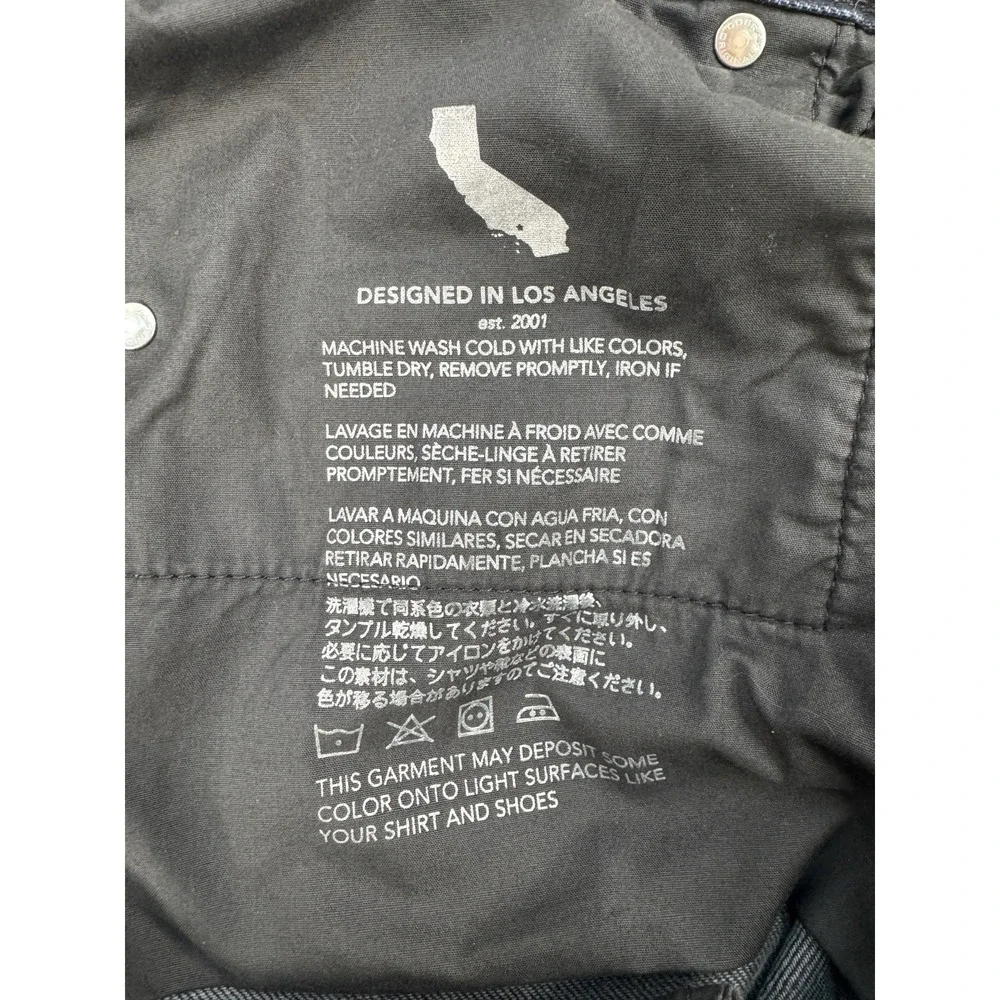 AG JEANS Hattie High Rise Barrel Jeans Japanese Fabric 29 Adriano Goldschmied